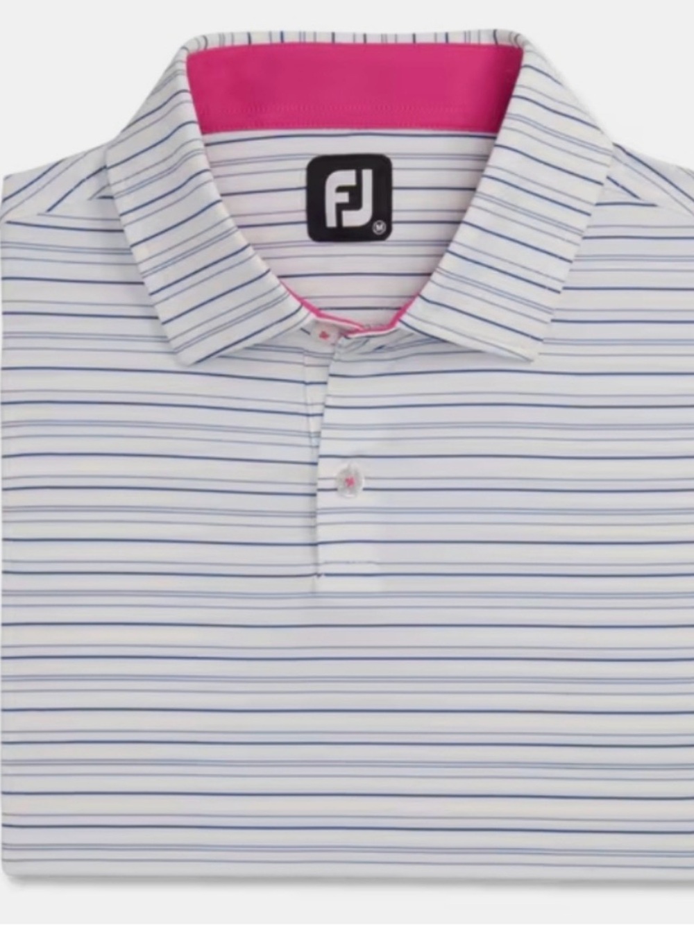 Men’s FootJoy Pinstripe Polo
